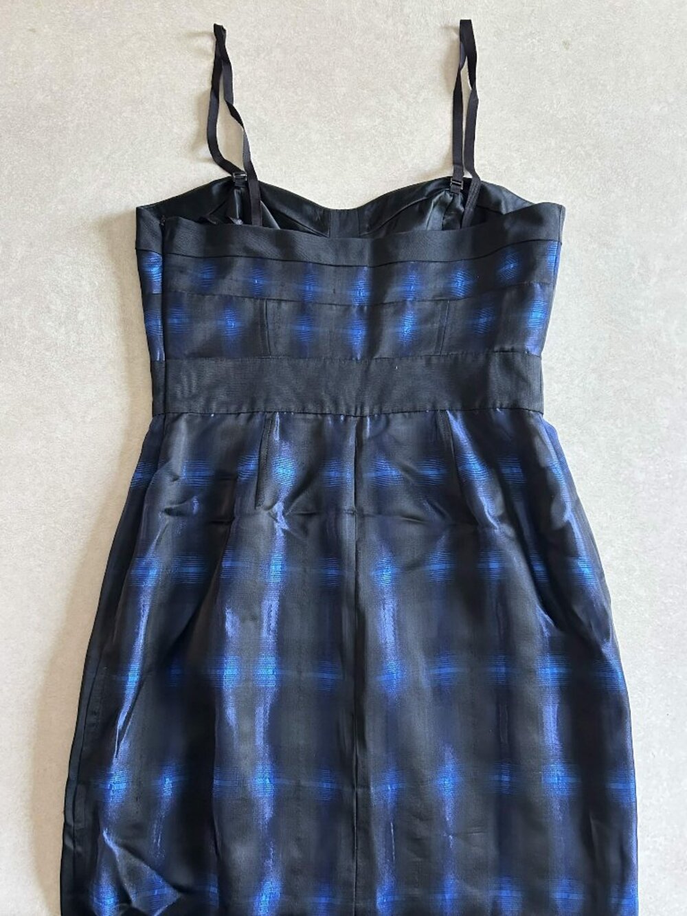 Diane von Furstenberg Little Ann Plaid Bustier Dress ASO Blair Waldorf - Picture 5 of 7